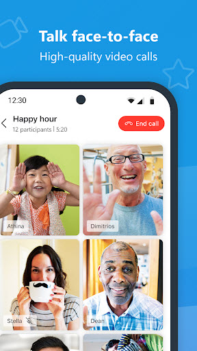 手机skype