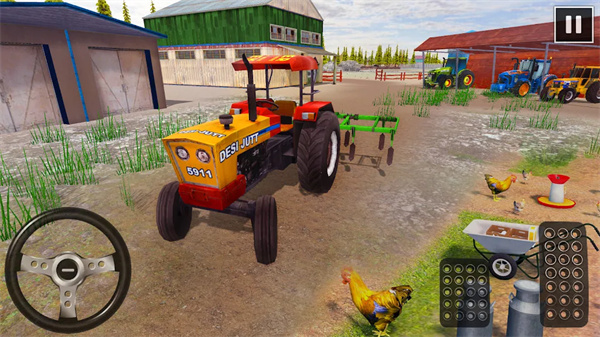 大农场拖拉机3D