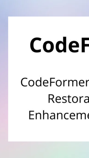 codeformer安卓中文