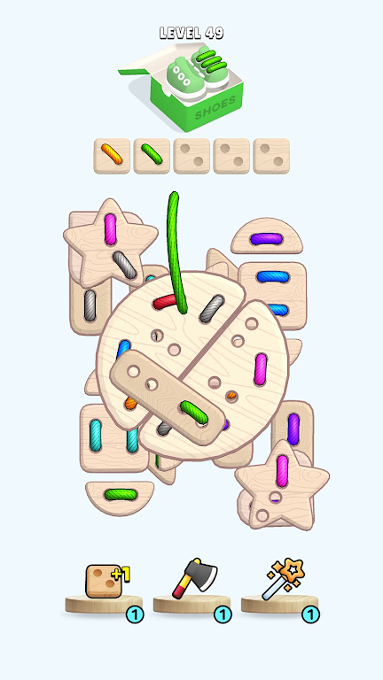 搭配系带鞋