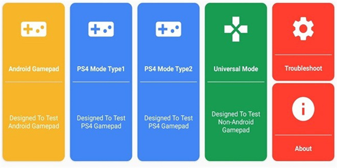 gamepad tester